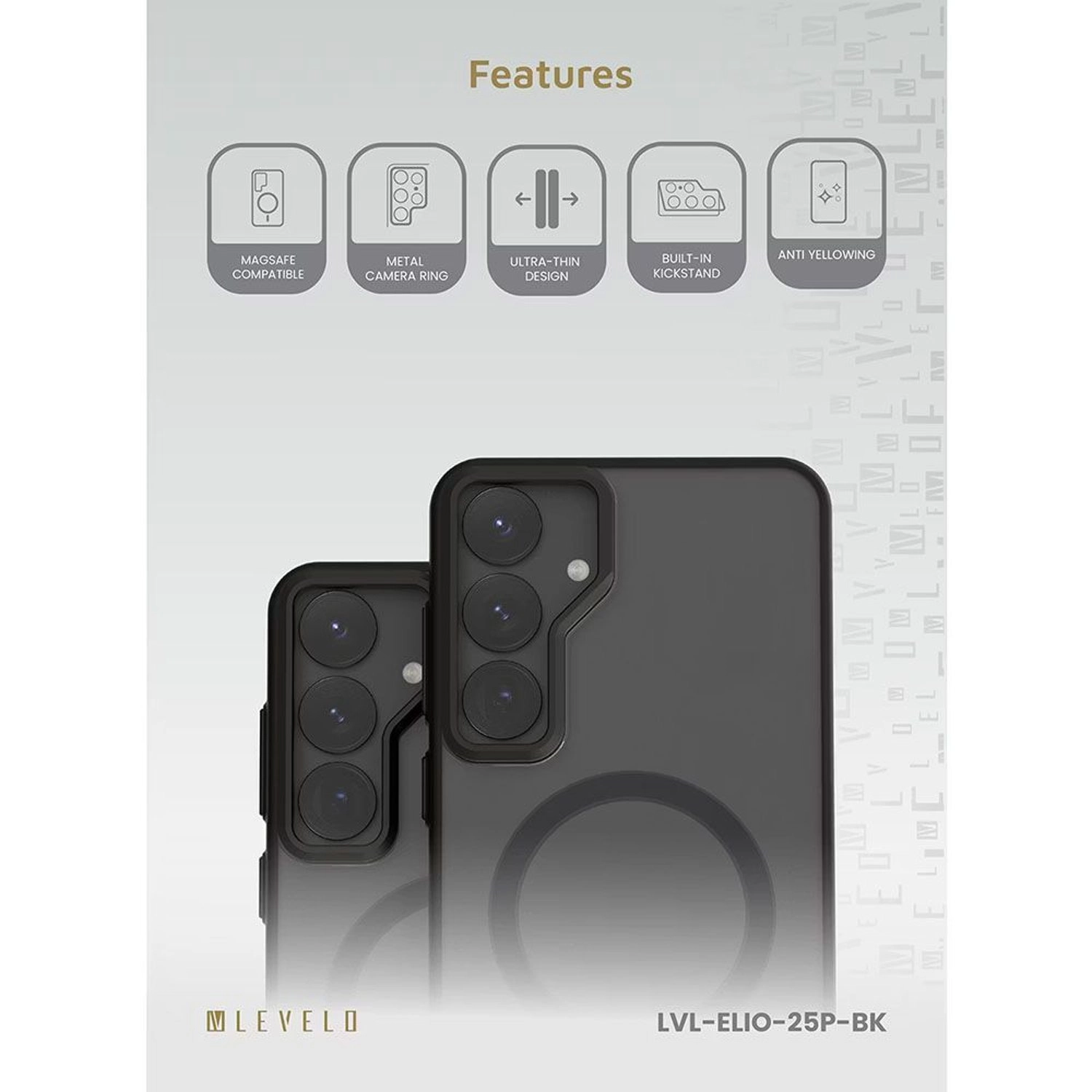 Elio Case with MagSafe for Samsung Galaxy S25 Plus