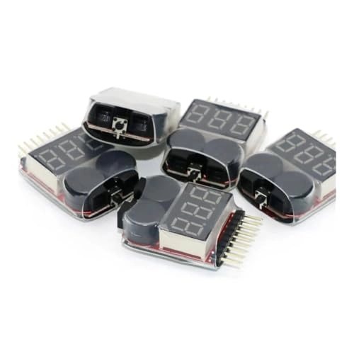 Battery Voltage Tester - 1-8S 3.7V-22.2V 50pcs