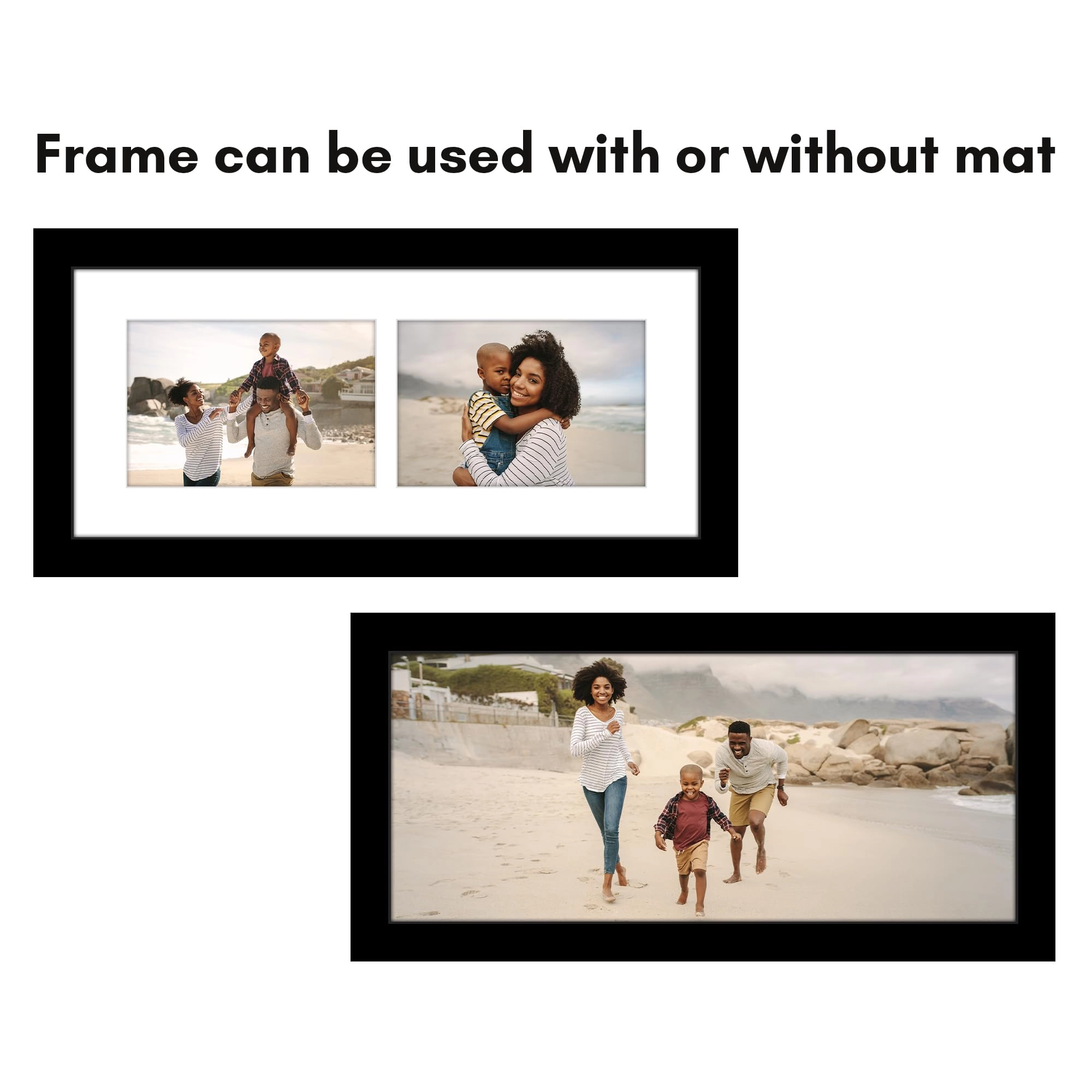 Hinged Double Picture Frame - 4X6 2