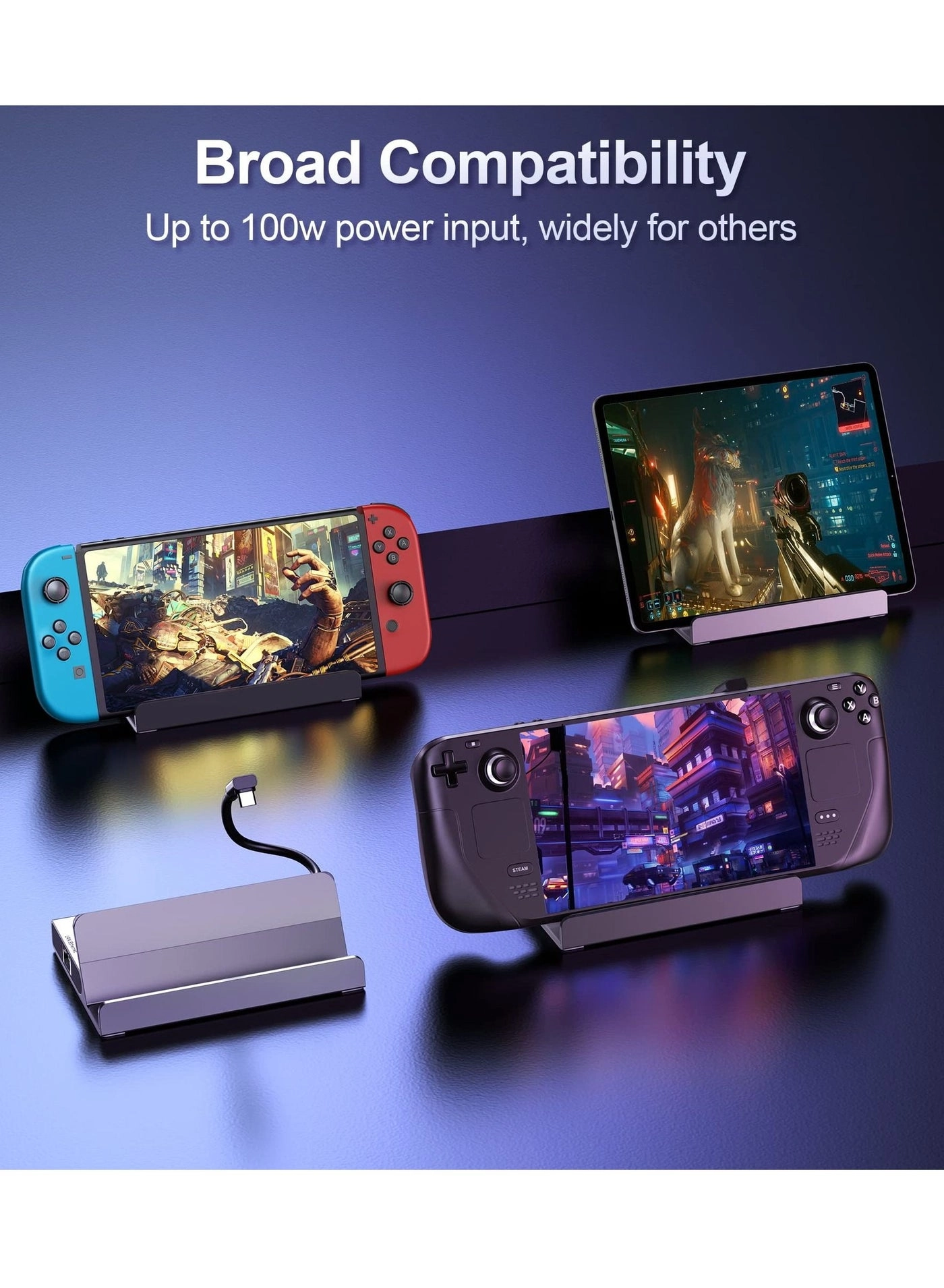 6-in-1 Docking Station - Steam Deck/ROG Ally