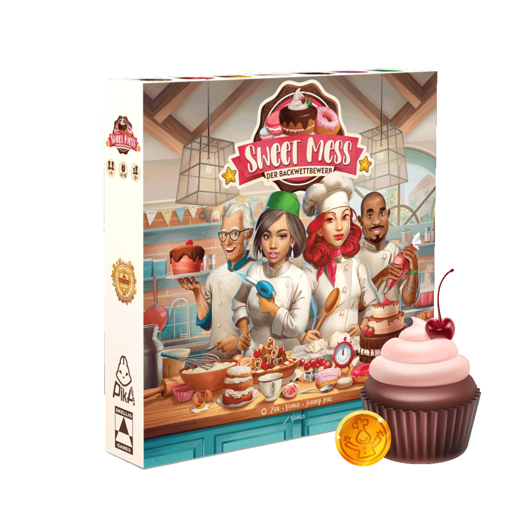 Skellig Games Sweet Mess: The Baking Competition - Board Game