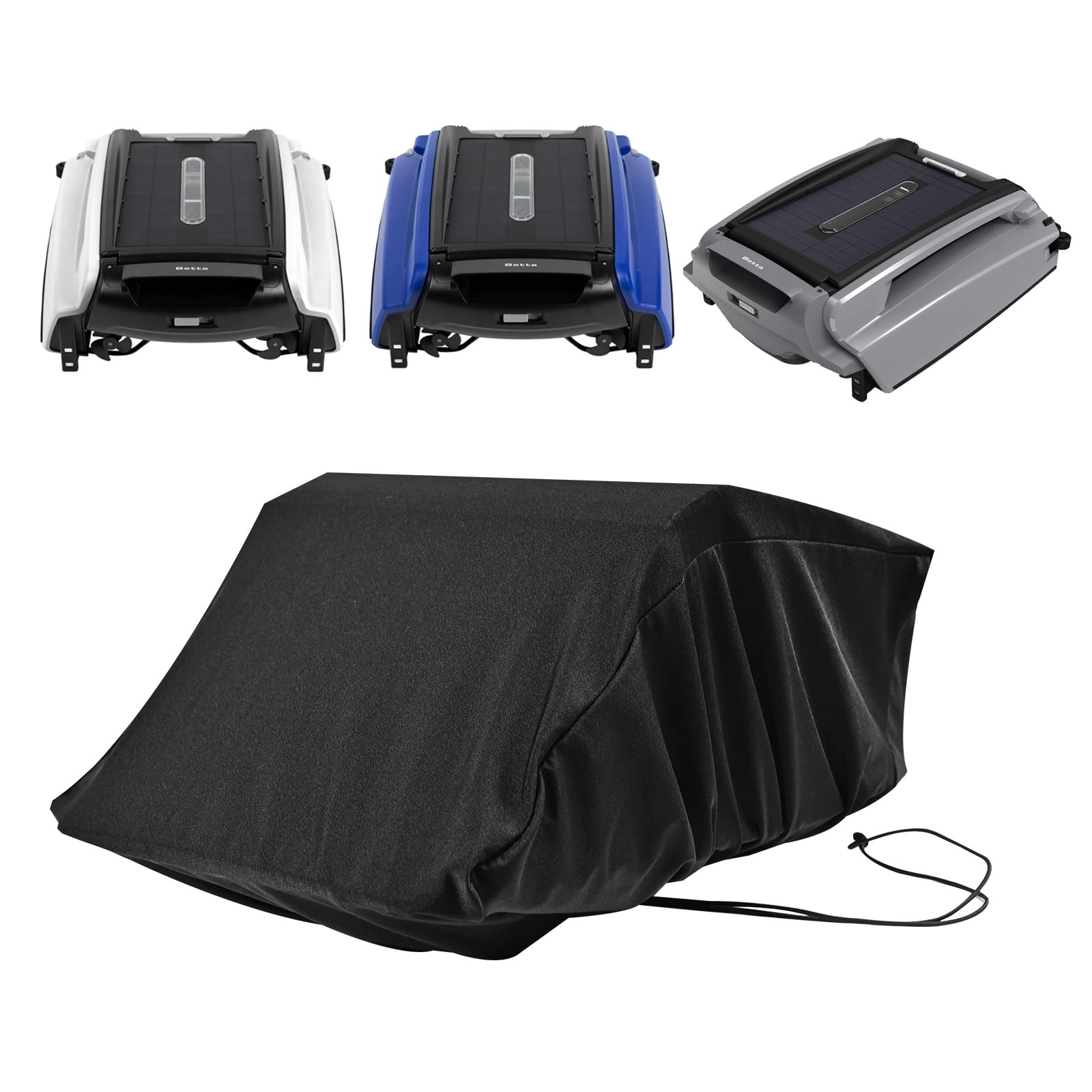 EiiJugaloo Pet Vacuum Cleaner Cover - Waterproof Black