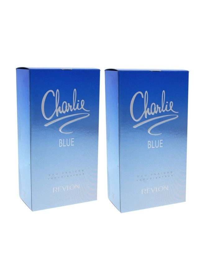 Charlie Blue Eau de Toilette 2x100 ml Set