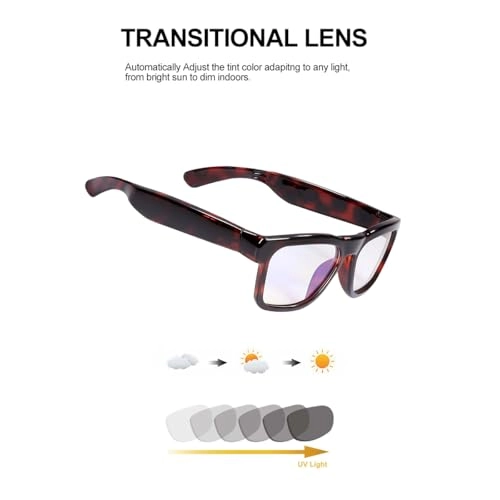 Smart Glasses - Polarized Bluetooth Speaker