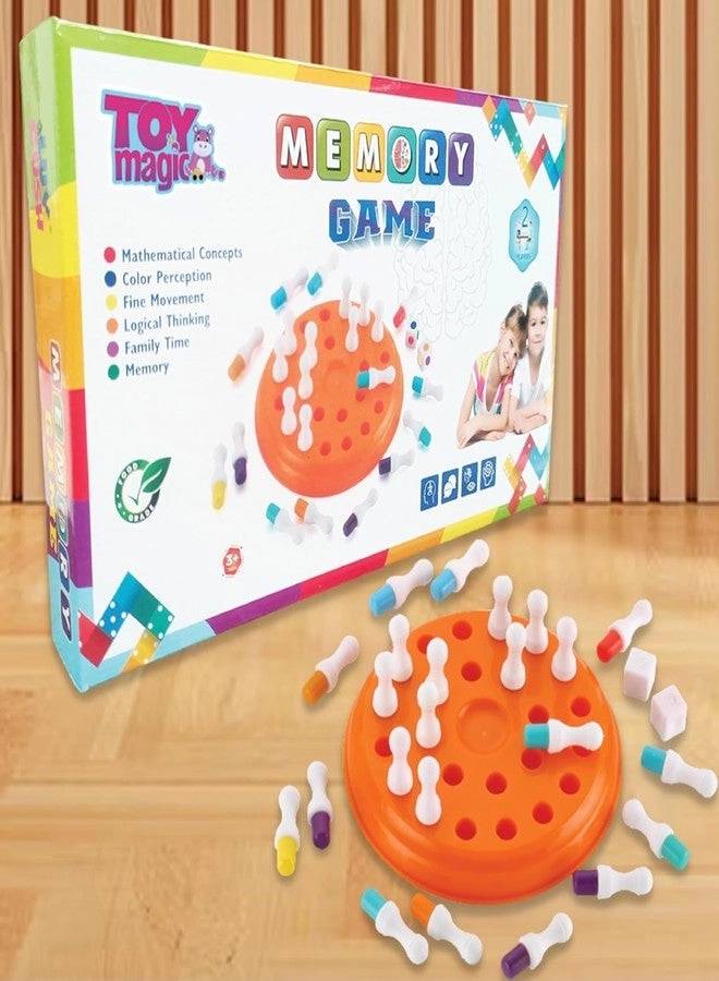 KidsZeeNie Colorful Match Stick Memory Game