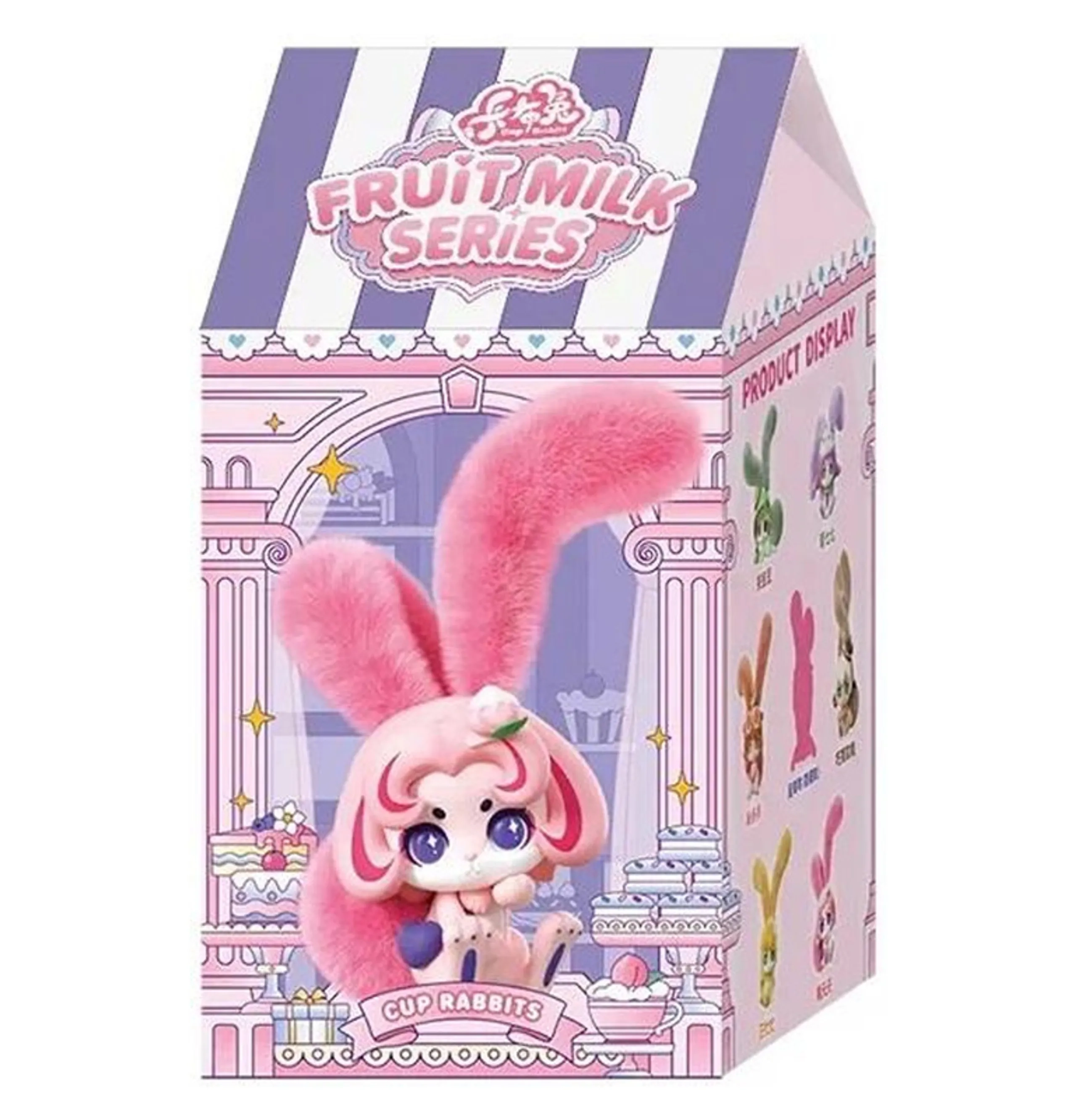 Cup Rabbit Fruit Milk 17 cm Plush