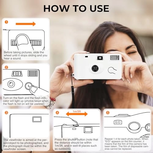 Disposable Camera - 12 Pack 35mm 17 Exposures 200 ISO