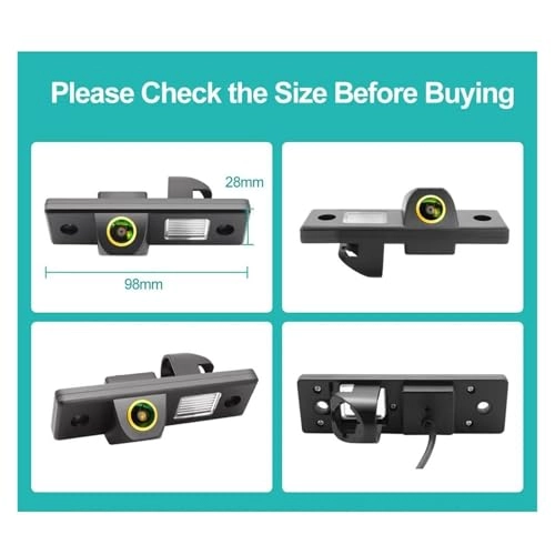 Backup Camera - Night Vision 756 (H) x 504 (V)