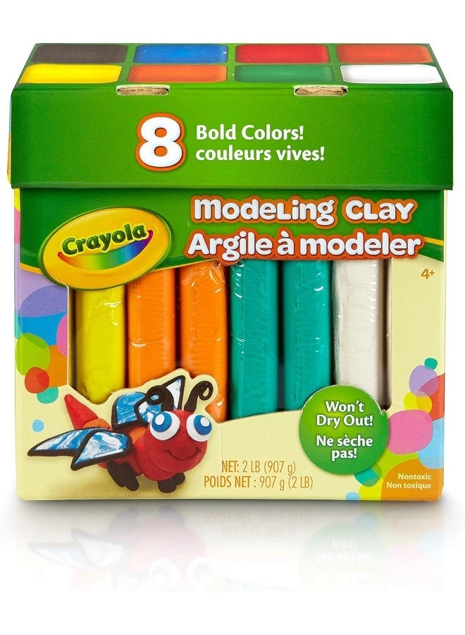Modeling Clay - 908g 8pcs.