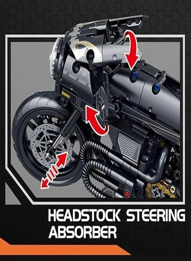 Transformer Motorcycle - 571pcs