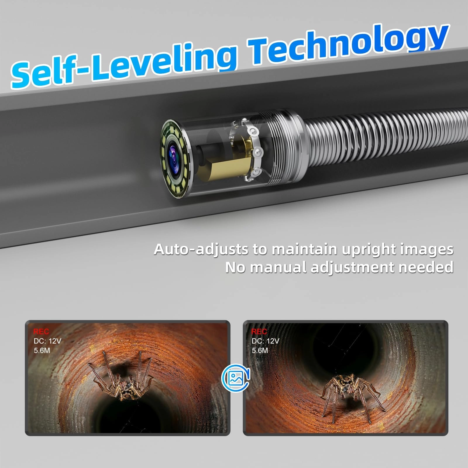 Drain camera - 50M/165FT 5mm