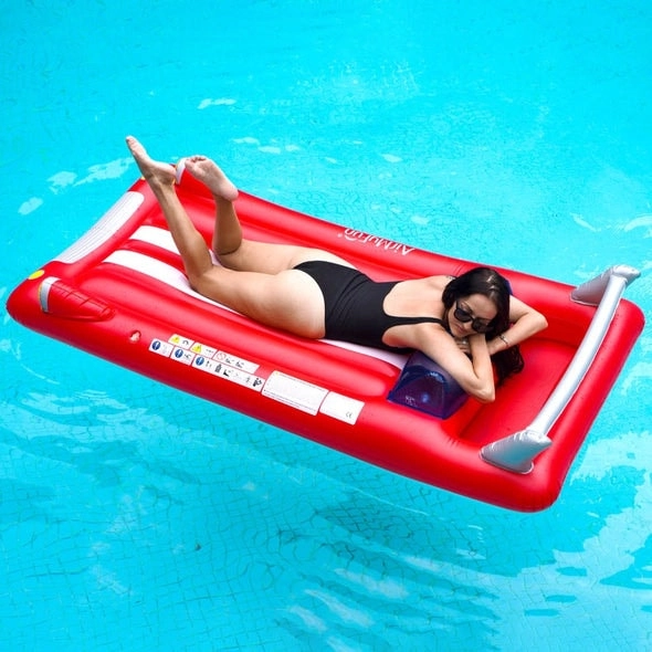 Panax Mart POOL FLOAT RACE CAR