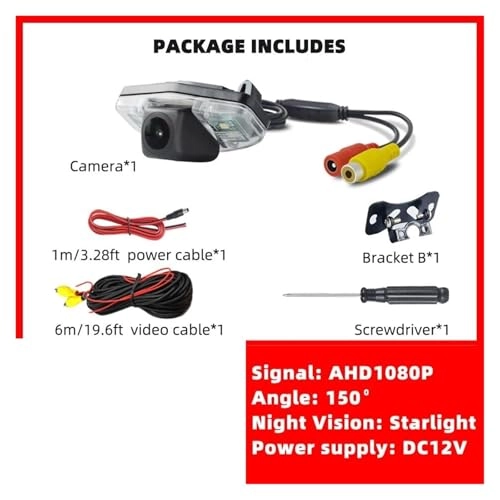 Backup Camera - Night Vision 756 (H) x 504 (V)