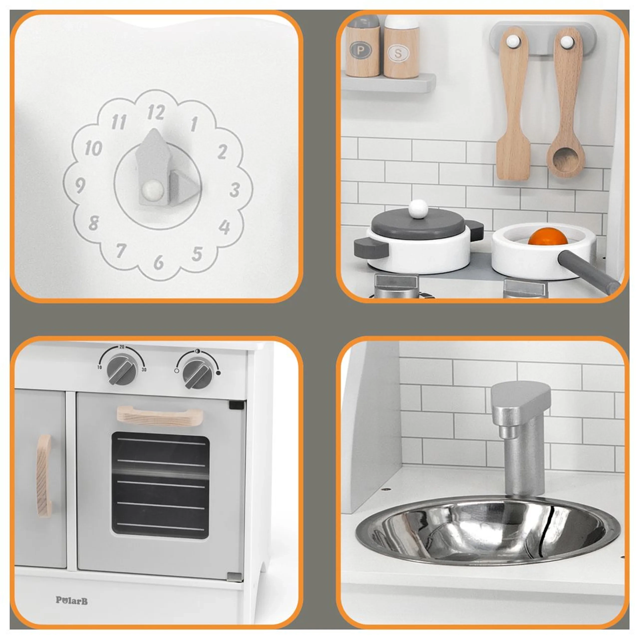 PolarB Wooden Kitchen - Accessories (PCG-44049)