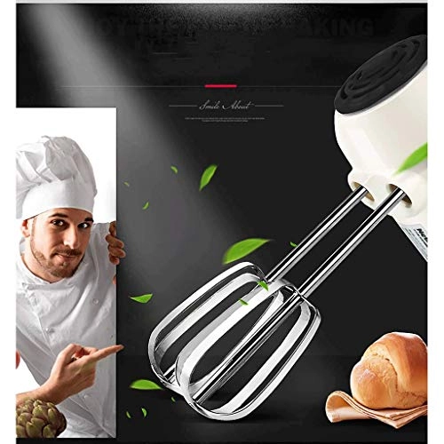 Handheld Electric Egg Beater - High Power 5-speed Turbo