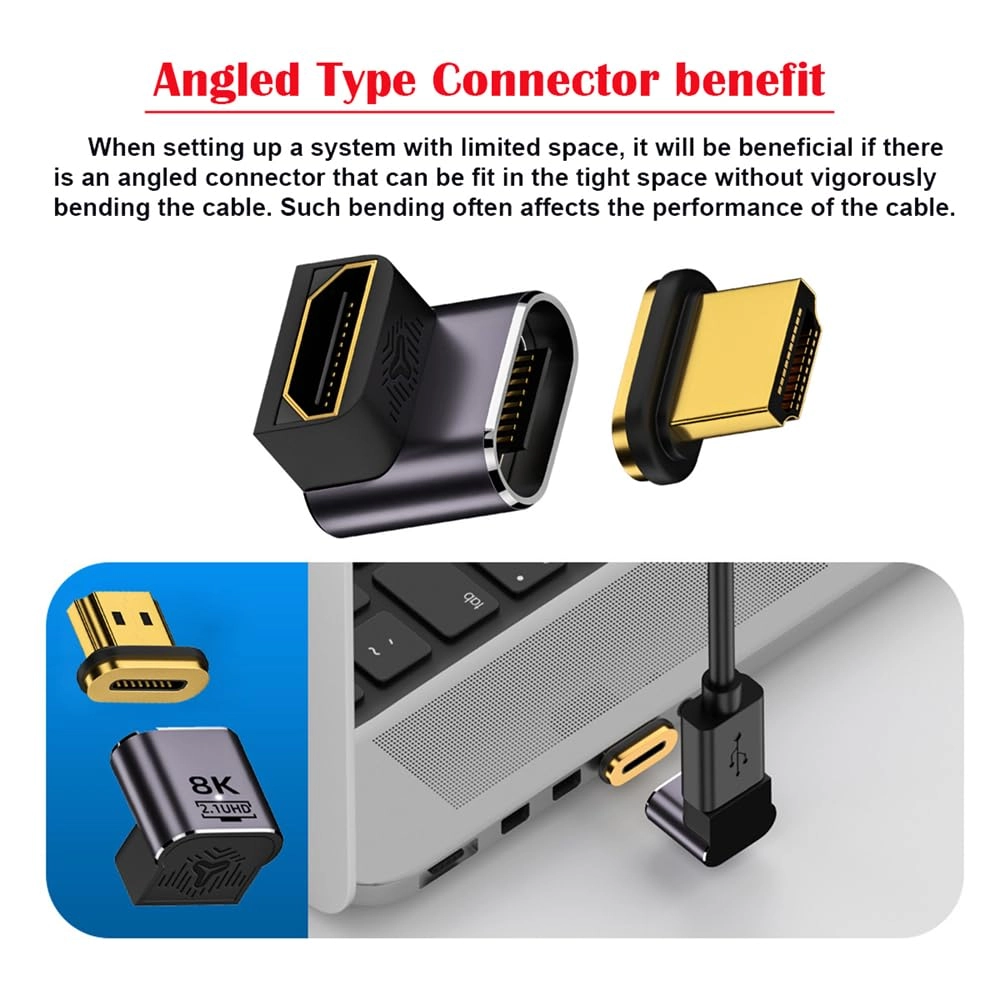 8K HDMI Adapter with Ethernet