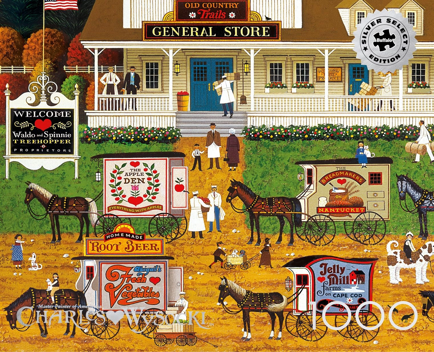 Buffalo Games Storin' Up Puzzle - 1000 pcs
