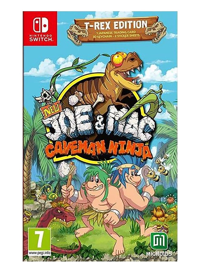 Microids New Joe & Mac: Caveman Ninja T-Rex Edition - Nintendo Switch