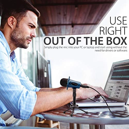 Tweeter-8 3.5mm-Mini-Jack Microphone