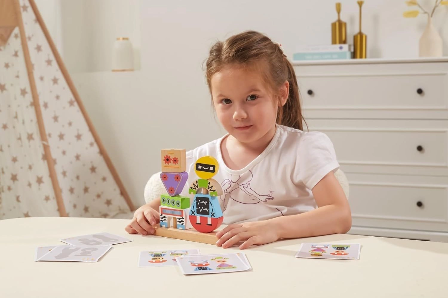 Robot Stacking Blocks - 8 pcs