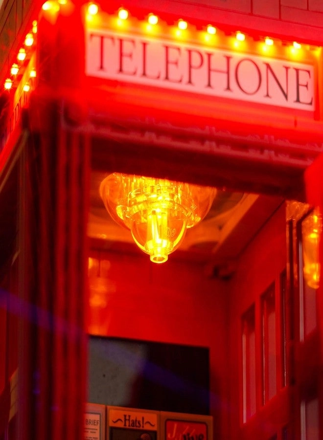 LED Light Kit for Lego 21347 Red London Telephone Box