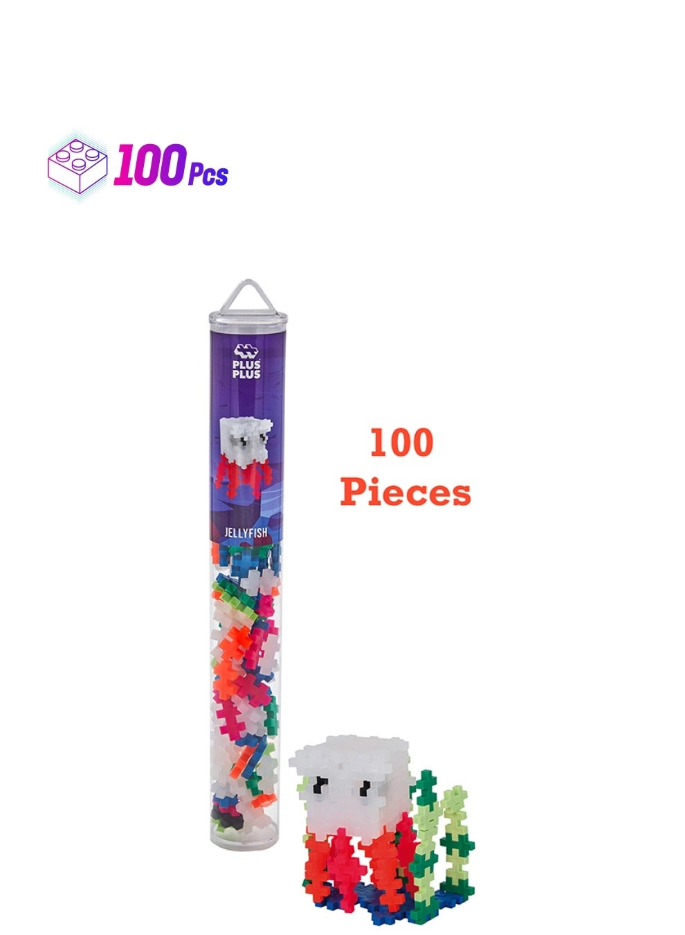 Plus-Plus Jellyfish - Construction 100pcs