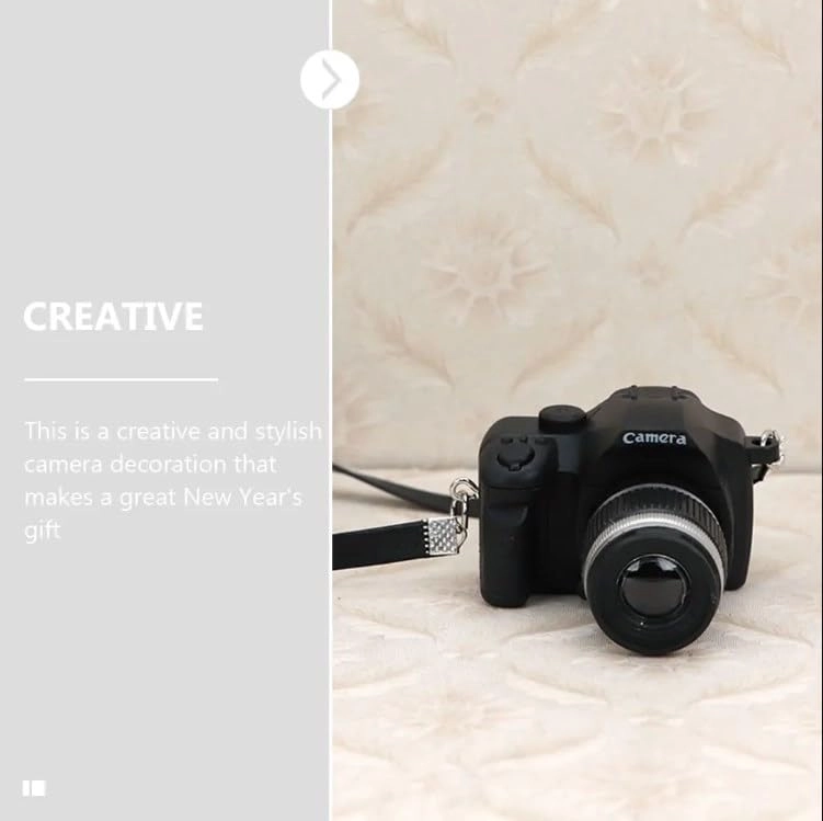 Miniature Camera Figurine - Plastic