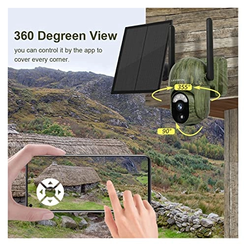 Outdoor Solar Security Camera 4MP