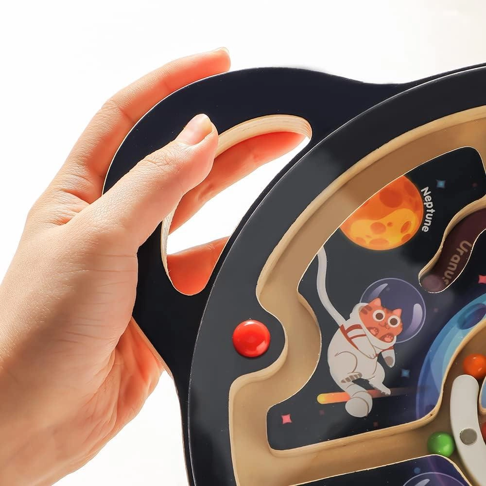 Space Explorer Magnetic Maze Toy - 3 years and above