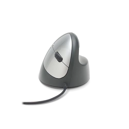 Semi-Vertical Ergonomic Mouse - Wireless