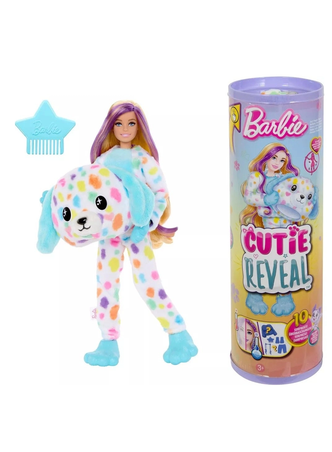 Barbie Cutie Reveal - Dalmatian Costume & Accessories