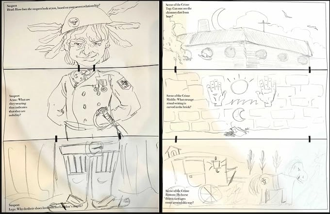 An Exquisite Crime: A Surreal Storytelling Experience