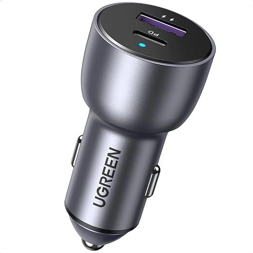 Ugreen Car Charger - 52.5W Alu Case