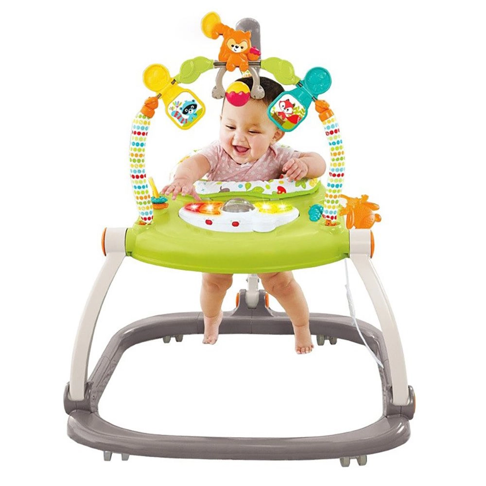 Little Angel Baby Walker & Jump Chair - 2-in-1 Interactive