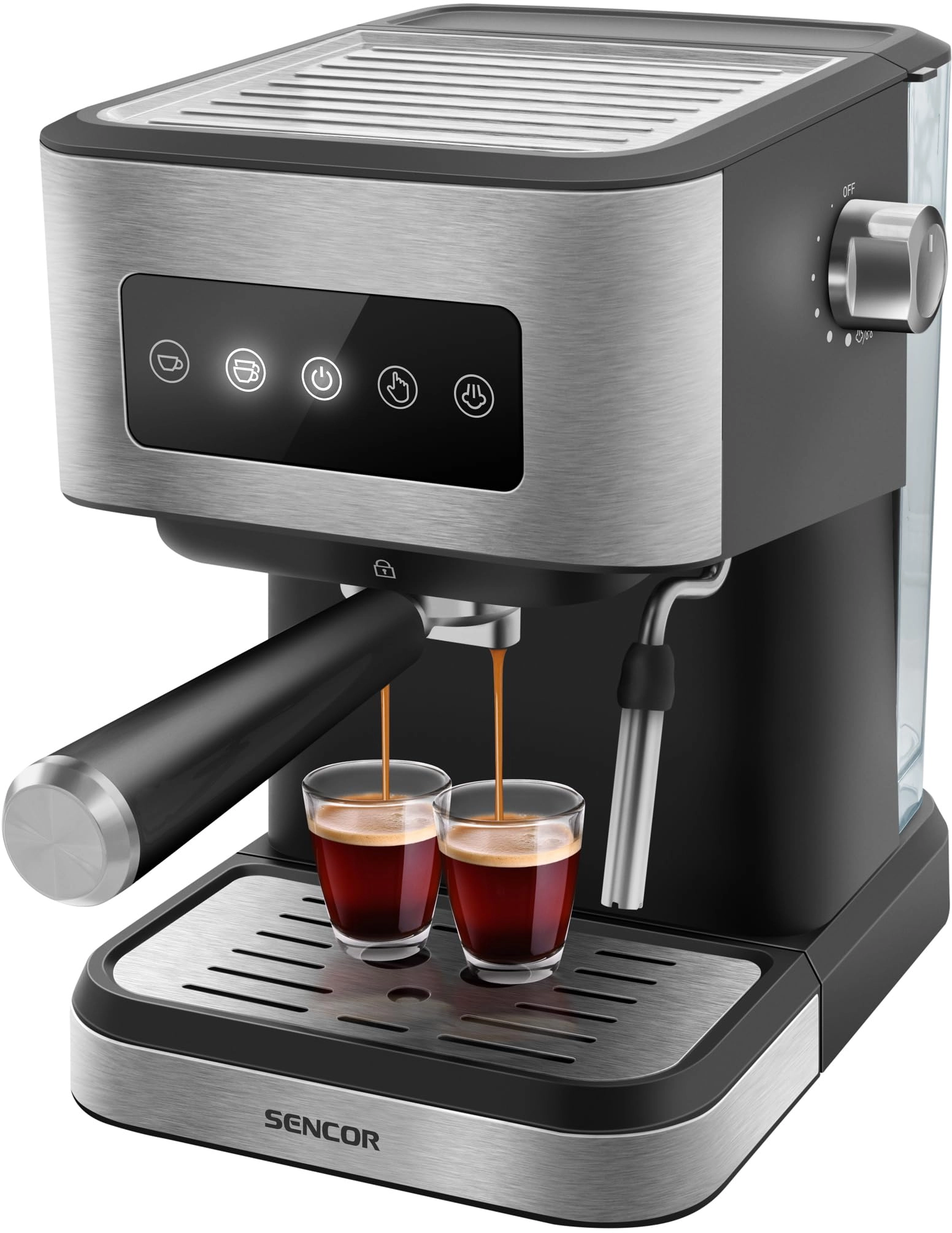 Sencor SES 4020SS - OneTouch Digital 20 Bar