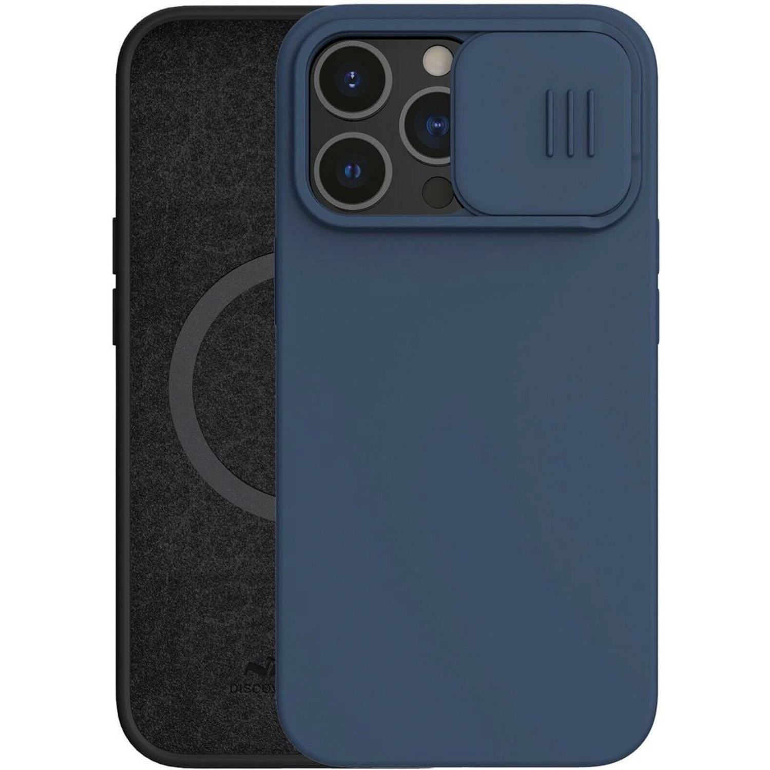 Magnetic Silicone Case Back Case with MagSafe for iPhone 13 Pro