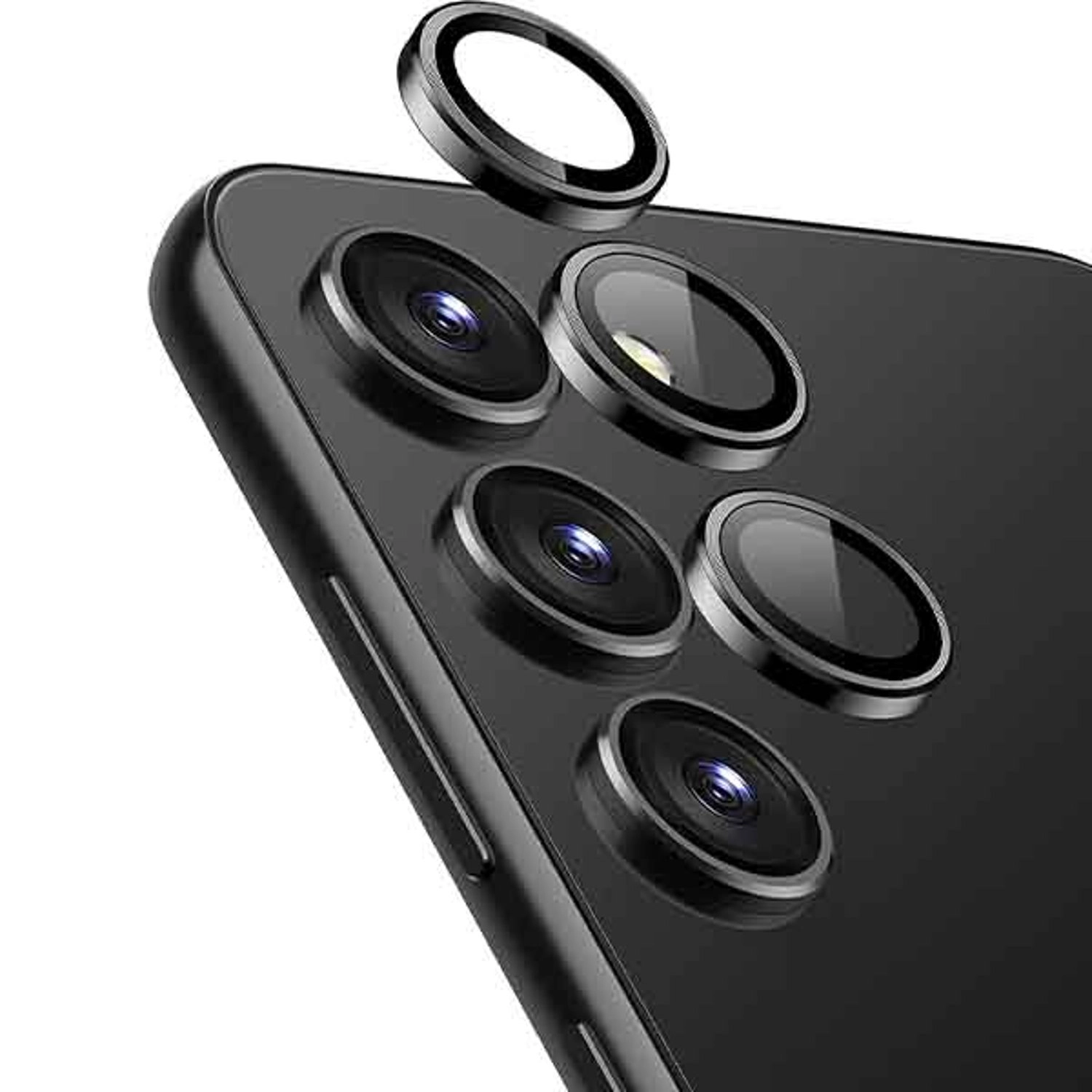 Electronic Silk Road Corp. HD Tempered Glass Camera Lens Protector for Galaxy S23 Plus (2-Pack)