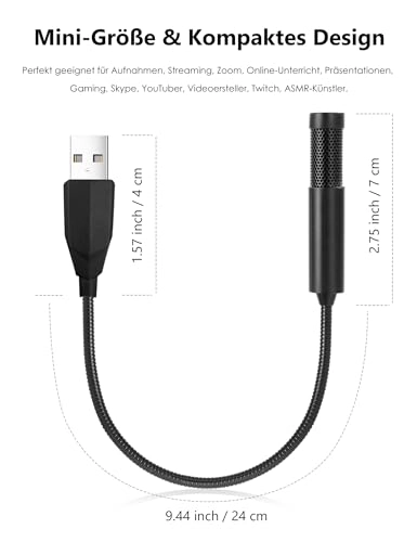 M-USBPCMIC558-35B USB Microphone