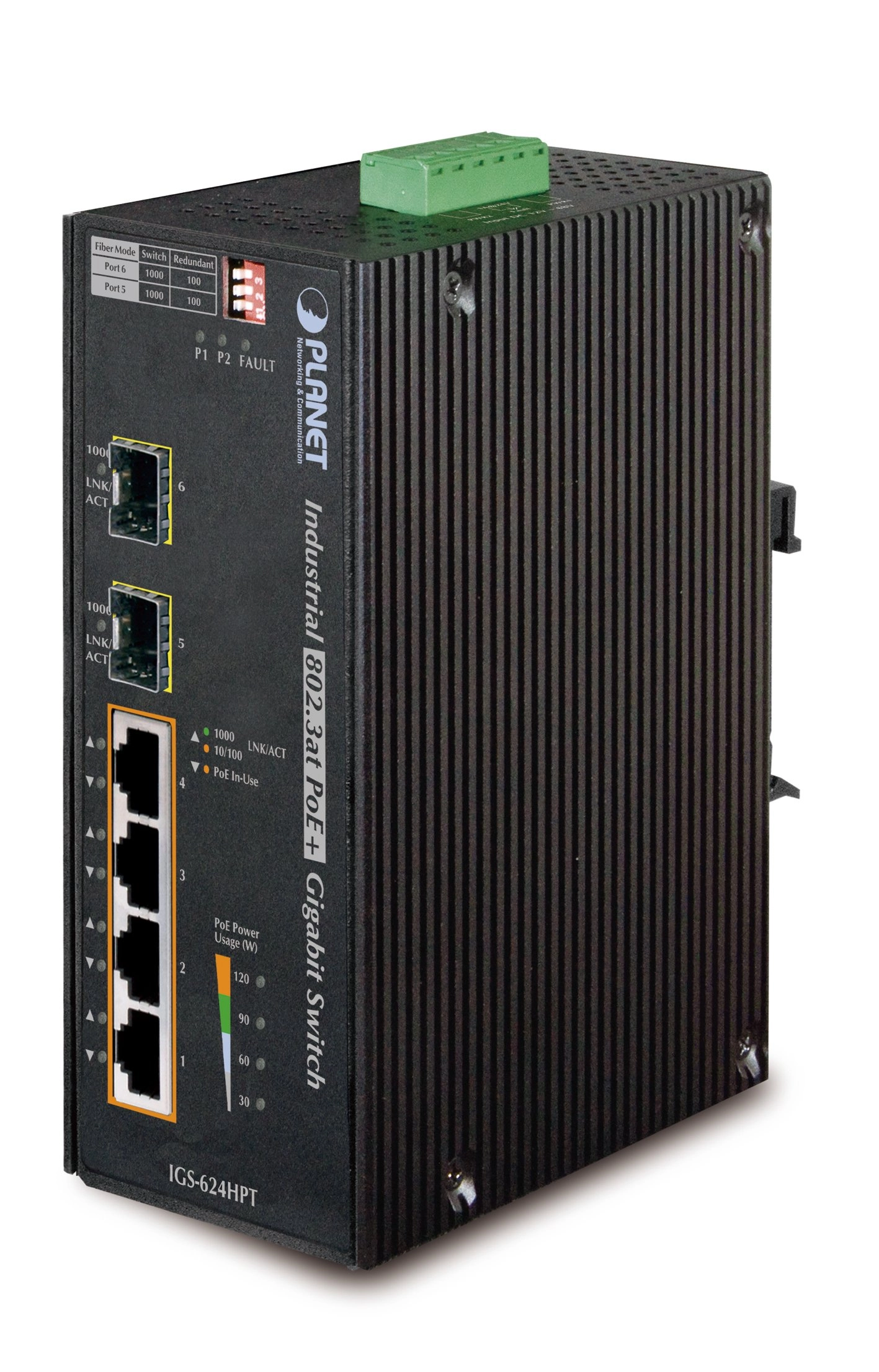 IGS-624HPT 6-Ports
