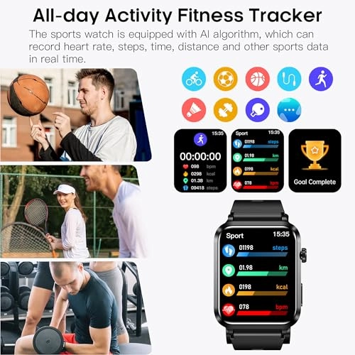 Blood Pressure Smart Watch - Air Pump Air Bag Voice Broadcast 24/7 Heart Rate