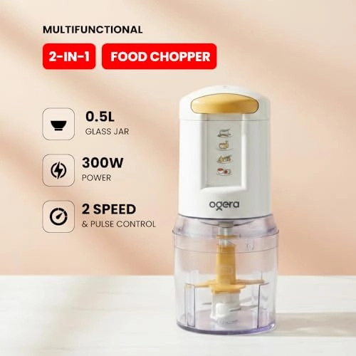 Electric Food Chopper - 0.5L
