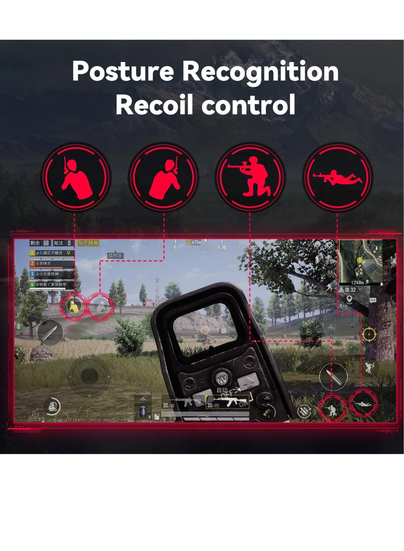 Mouse and Gaming Keyboard Adapter - Android Key Mapping