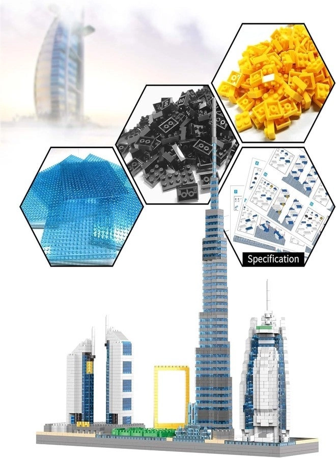 Dubai Skyline - 3000+ pcs