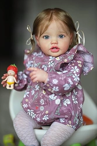 Reborn Baby Doll - 24 Inch Vinyl Silicone Girl Ages 3+