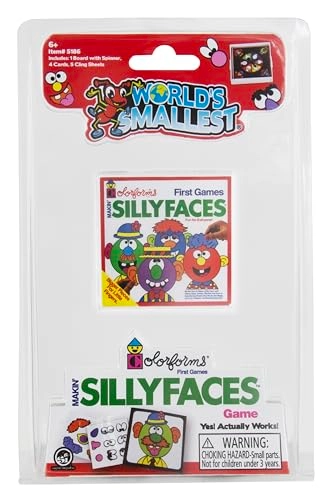 Colorforms Silly Faces - 6+ 10 pieces