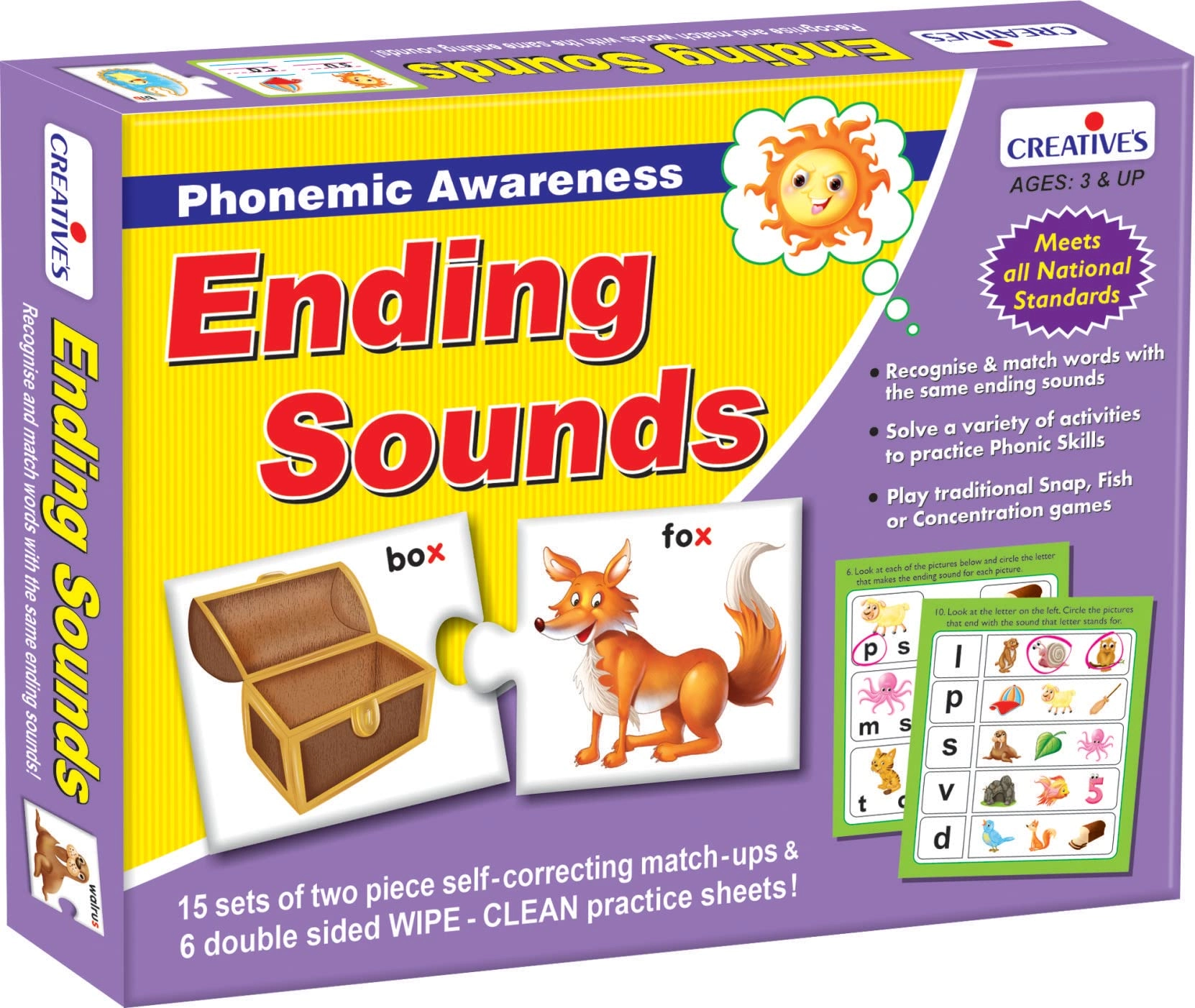 Creative's Ending Sounds Consonants - Kid