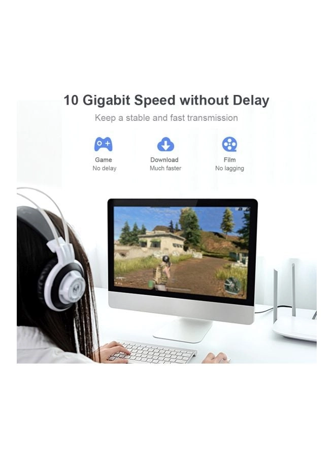 CAT 7 RJ45 LAN Ethernet Connector Cable