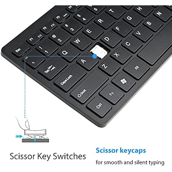 MINI USB SLIM 78 KEY - QWERTY Wired