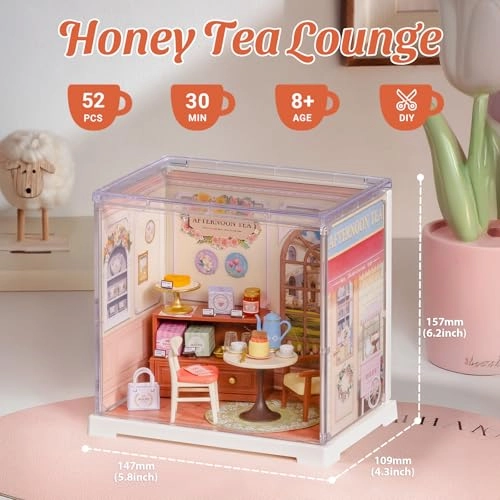 DIY Miniature House Kit - DAILY INSPIRATION CAFE 1:24