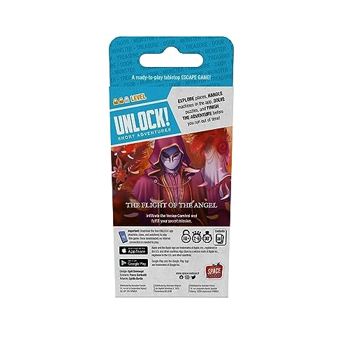 Unlock!: Short Adventures 3 - The Flight of the Angel - Card Game